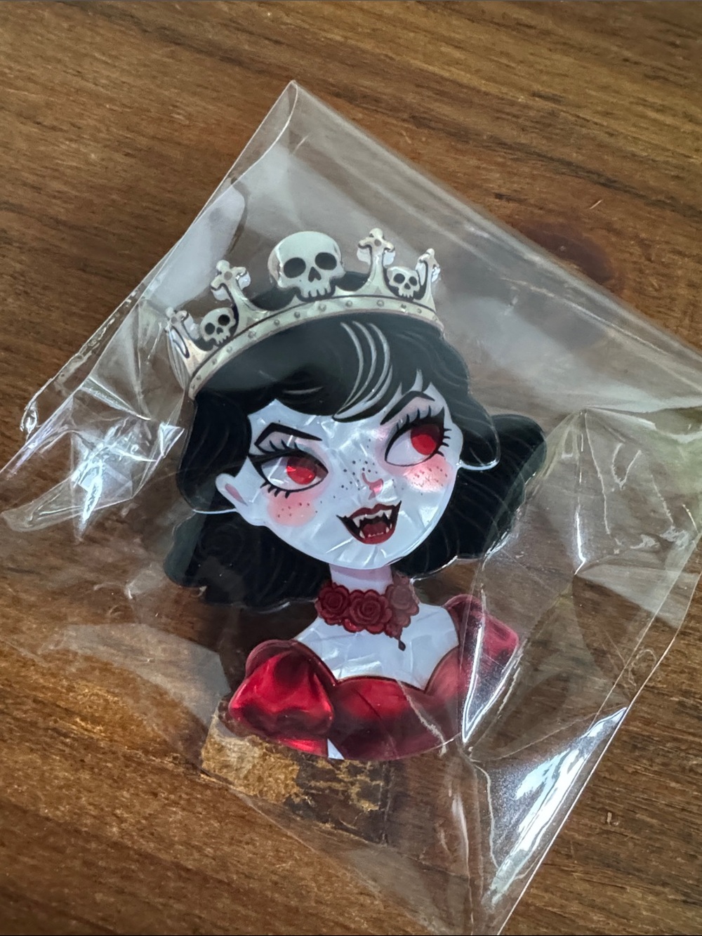 Vampire Princess Acrylic Pin